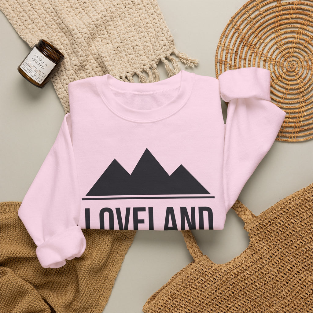 Loveland Colorado Sweetheart City Crewneck Sweatshirt
