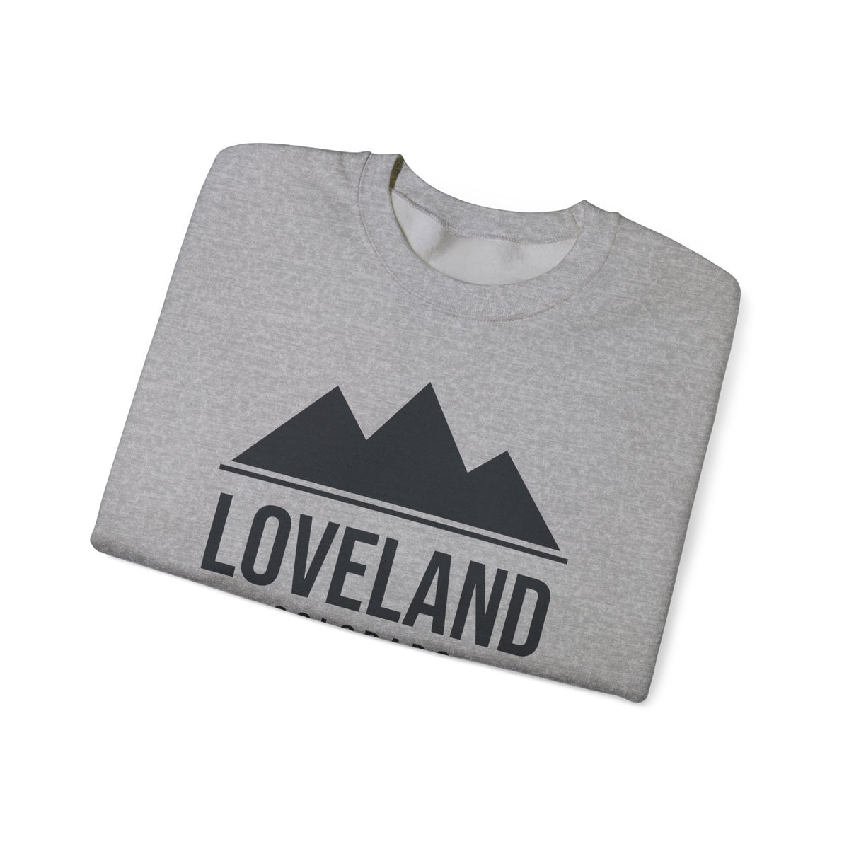 Loveland Colorado Sweetheart City Crewneck Sweatshirt