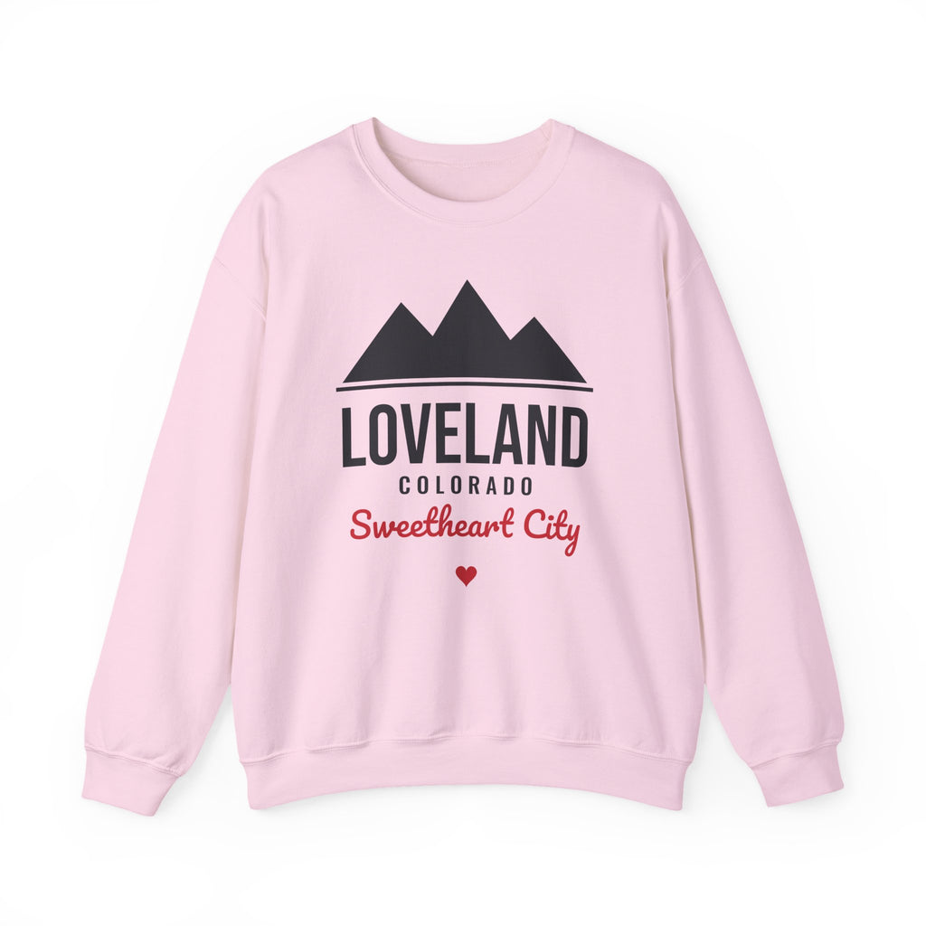 Loveland Colorado Sweetheart City Crewneck Sweatshirt