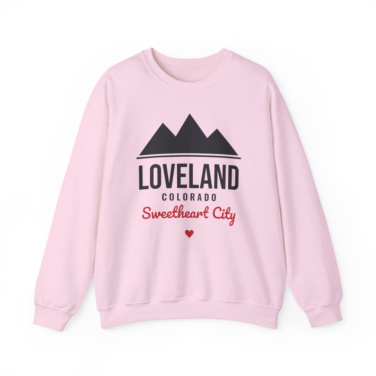 Loveland Colorado Sweetheart City Crewneck Sweatshirt