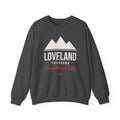 Loveland Colorado Sweetheart City Crewneck Sweatshirt – Dark Colors