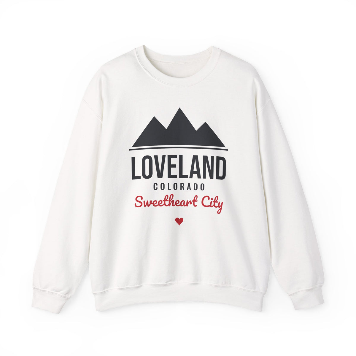 Loveland Colorado Sweetheart City Crewneck Sweatshirt