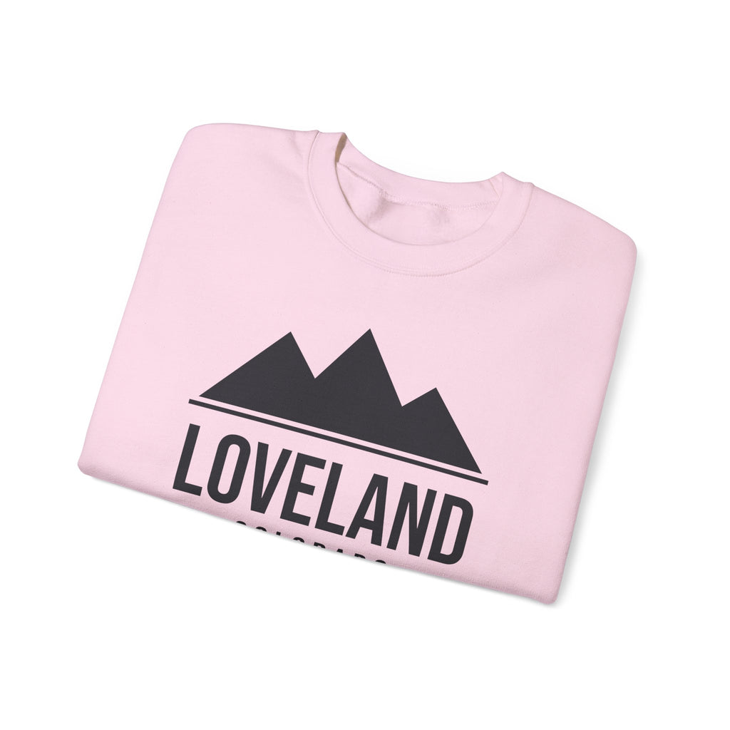 Loveland Colorado Sweetheart City Crewneck Sweatshirt