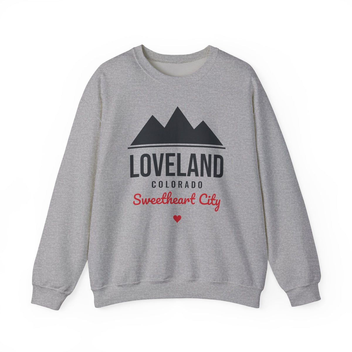 Loveland Colorado Sweetheart City Crewneck Sweatshirt