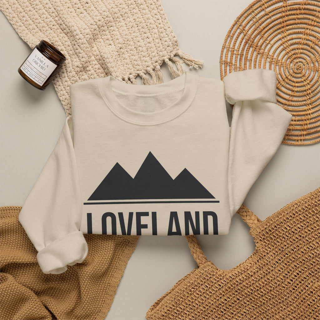 Loveland Colorado Sweetheart City Crewneck Sweatshirt