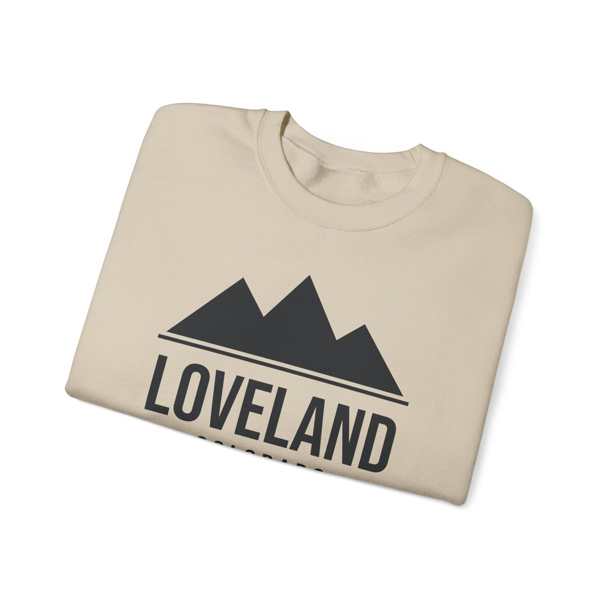 Loveland Colorado Sweetheart City Crewneck Sweatshirt