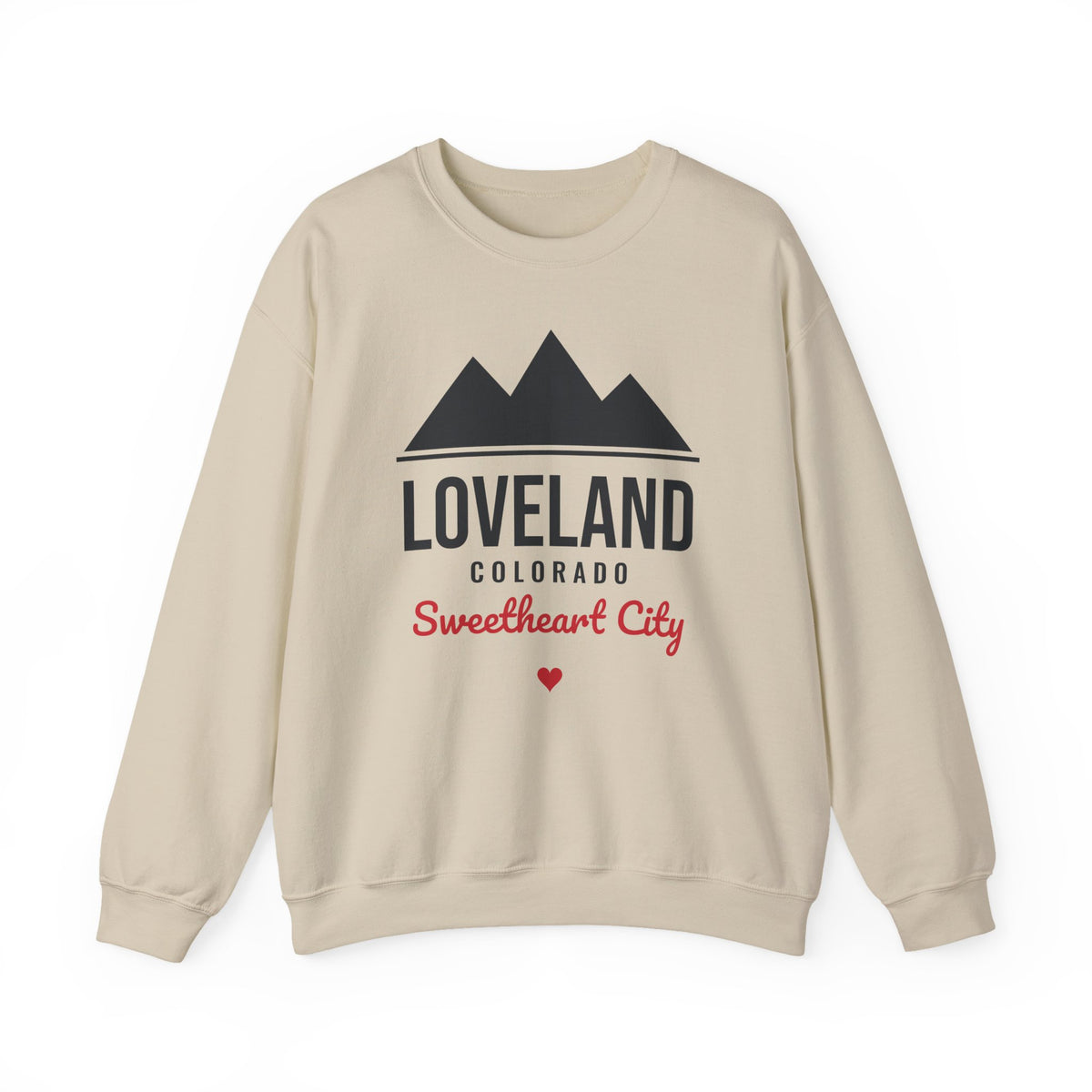 Loveland Colorado Sweetheart City Crewneck Sweatshirt