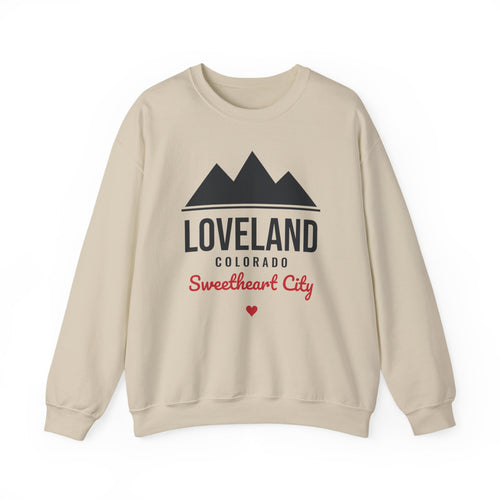 Loveland Colorado Sweetheart City Crewneck Sweatshirt